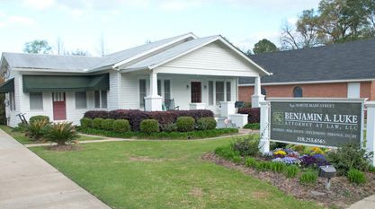 Ben Luke Law — 643 North Main Street office, Marksville, Louisiana